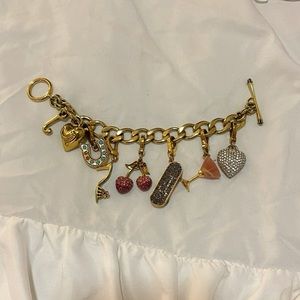 AUTHENTIC JUICY COUTURE CHARM BRACELET